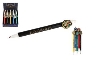 Tužka/pero gumovací Harry Potter 15cm plast 6 druhů