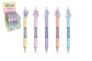 Tužka/pero gumovací Stitch 15cm plast 5 druhů