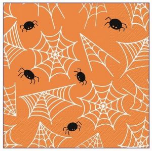 Papírové ubrousky Halloweenské, třívrstvé 33 x 33 cm, 20 ks