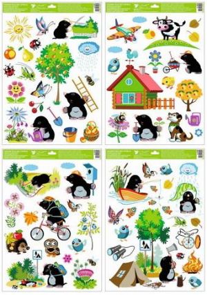 Okenní fólie Krtek 30 x 50 cm