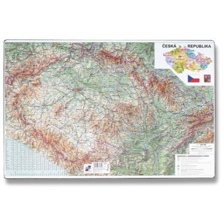 Podložka na stůl mapa České republiky - 60 x 40 cm