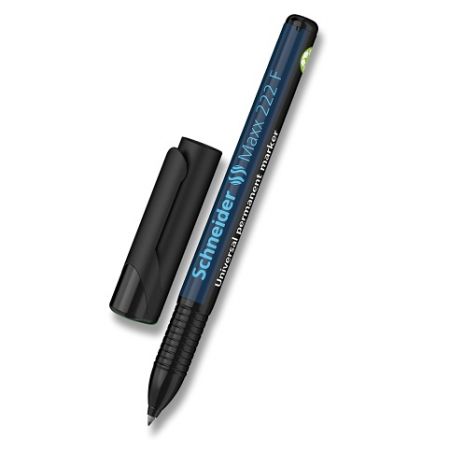 Permanentní popisovač Maxx 222, hrot 0,7 mm - černá