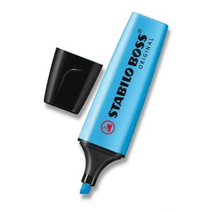 Zvýrazňovač STABILO BOSS ORIGINAL - modrý