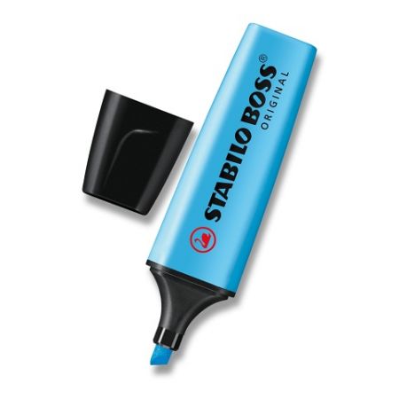Zvýrazňovač STABILO BOSS ORIGINAL - modrý