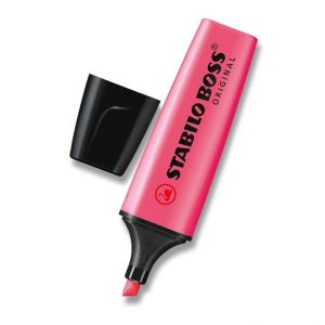 Zvýrazňovač STABILO BOSS ORIGINAL - růžový
