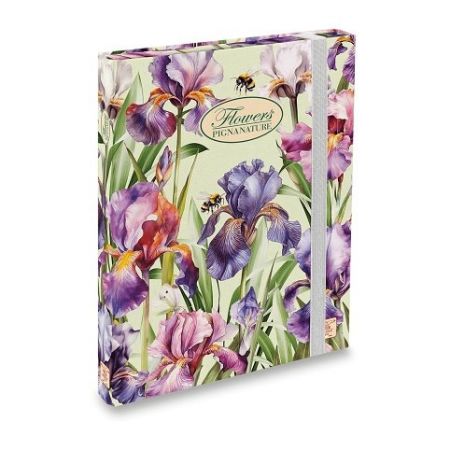 Box Pigna Nature Flowers - A4, hřbet 30 mm, mix motivů