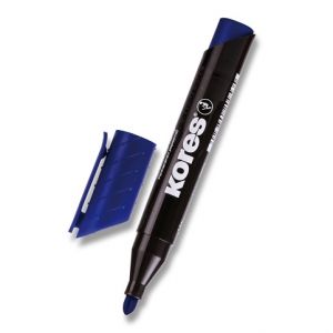 Permanentní popisovač Kores 20933 K-Marker - modrý