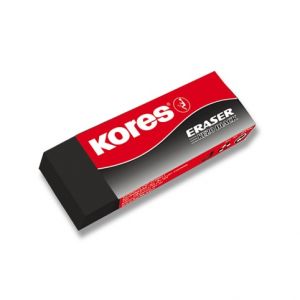 Pryž Kores Eraser Black 20 - na tužku