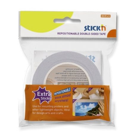 Oboustranná lepicí páska Hopax Stick’n Re-Stick Tape - 12 mm x 12 m