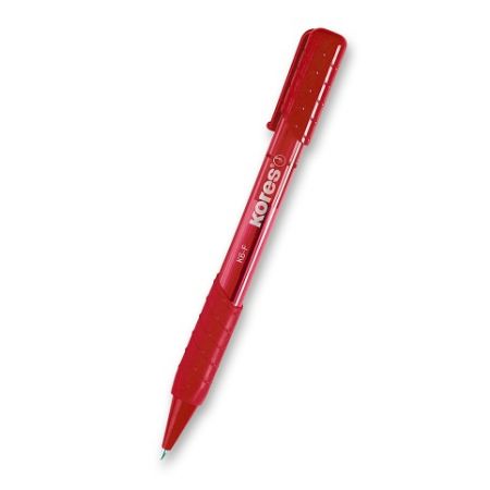 Kuličkové pero Kores K6 386 - červená