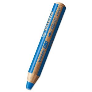 Pastelka STABILO woody 3 in 1 - modrá