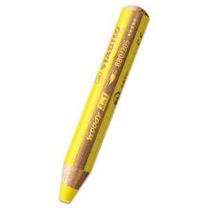 Pastelka STABILO woody 3 in 1 - žlutá