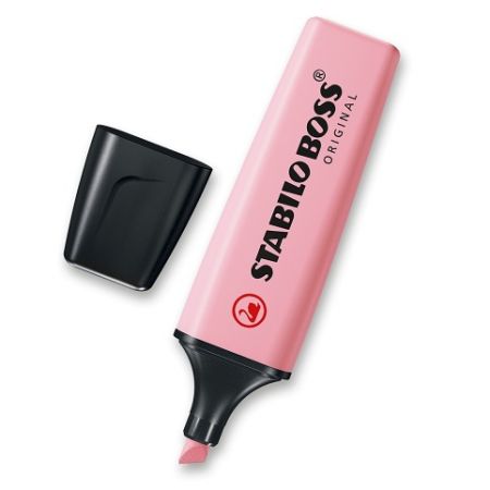 Zvýrazňovač STABILO BOSS ORIGINAL Pastel - růžový