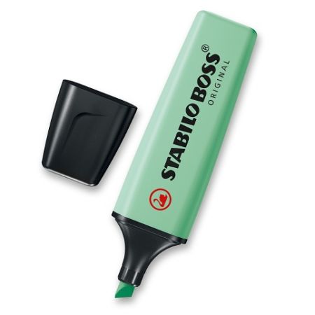 Zvýrazňovač STABILO BOSS ORIGINAL Pastel - zelený