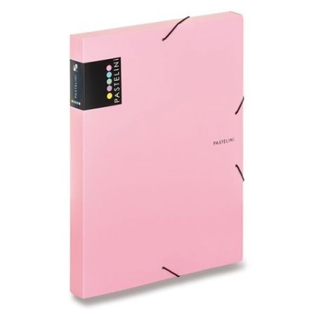 Box na dokumenty Pastelini, A4 - růžová