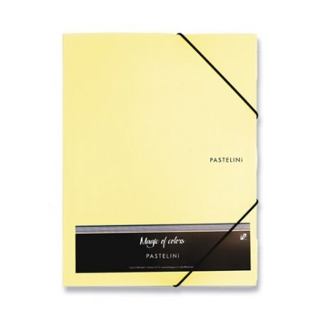 3chlopňové desky Pastelini, A4 - žluté