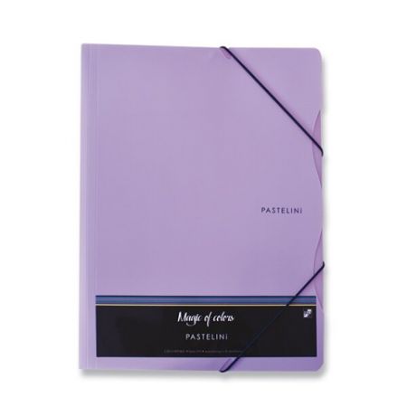 3chlopňové desky Pastelini, A4 - fialové