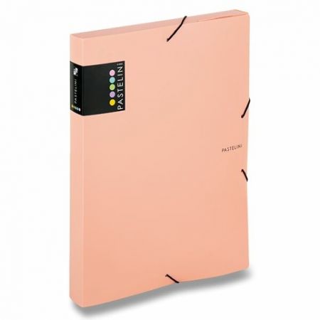 Box na dokumenty Pastelini, A4 - meruňková