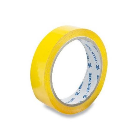 Samolepicí páska Reas Pack, 24 mm x 66 m - žlutá