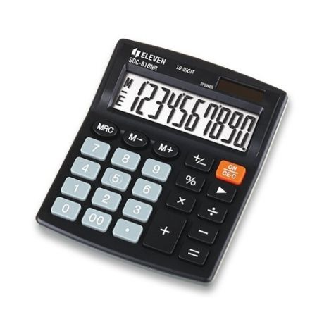 Stolní kalkulátor Eleven 810NR - černá