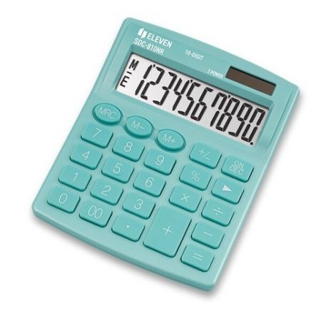 Stolní kalkulátor Eleven 810NR - zelená