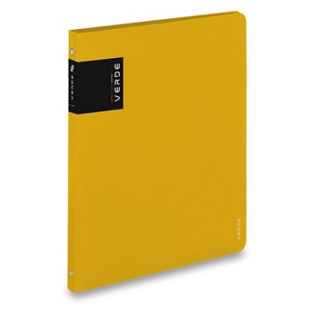 4kroužkový pořadač Transparent, A4, 20 mm - hořčicová