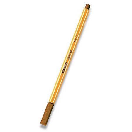 Liner STABILO point 88 - okrově hnědý