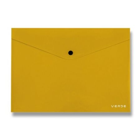 Spisovka s drukem Verde, A5 - hořčice