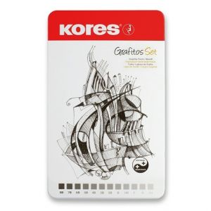 Grafitová tužka Kores Grafitos 12 - 12 ks