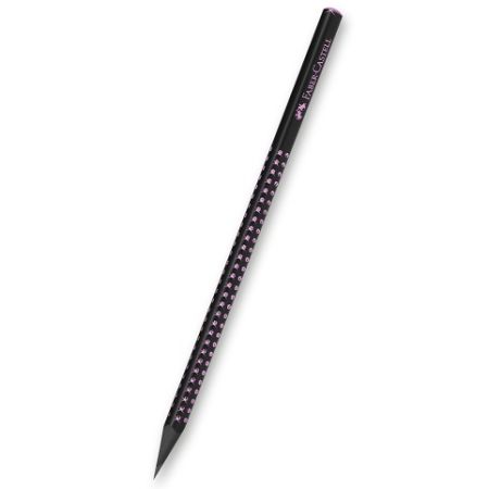 Grafitová tužka Faber-Castell Sparkle Midnight Rose - tvrdost B