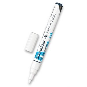 Akrylový popisovač Schneider Paint-It 310 - bílá