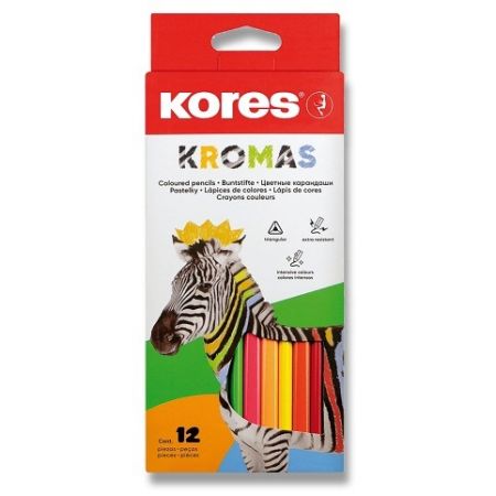 Pastelky Kores Kromas - 12 barev