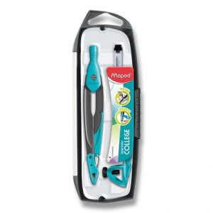 Kružítko Maped Metal Open Set - 3dílná sada, mix barev