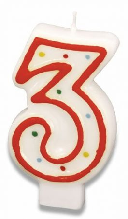 Dortová svíčka - 3