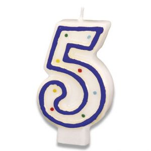 Dortová svíčka - 5