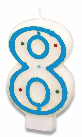 Dortová svíčka - 8