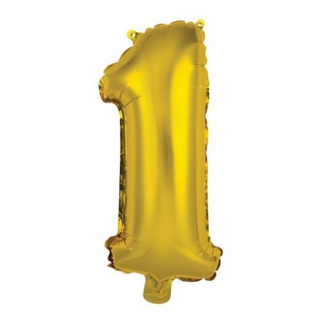 Nafukovací číslice zlaté - 1