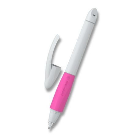 Bombičkový roller Schneider Base Ball - šedá/růžová