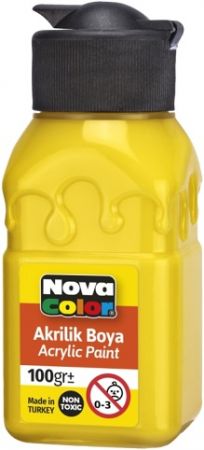 Barva akrylová 100g žlutá NC-2010