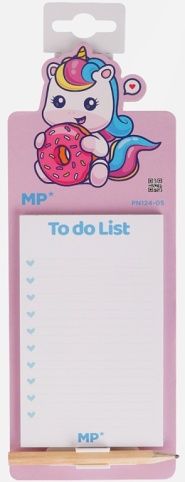 Bloček poznámkový s magnetem a tužkou jednorožec PN124-05