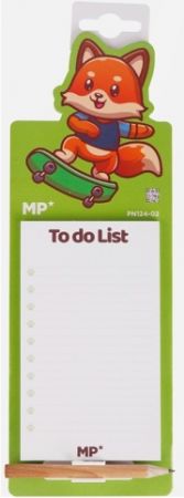 Bloček poznámkový s magnetem a tužkou liška PN124-02