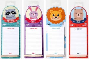 Bloček poznámkový s magnetem a tužkou mix PN124-09