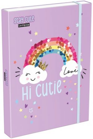 Box na sešity A4 Lollipop Stay Cute 24