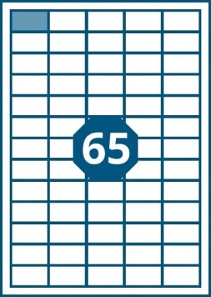 Etikety A4 38,0 x 21,2 65ks