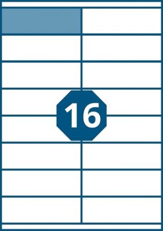 Etikety A4 105,0 x 35,0 16ks