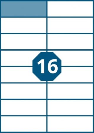 Etikety A4 105,0 x 37,0 16ks