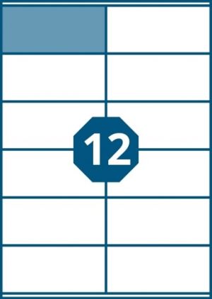 Etikety A4 105,0 x 48,0 12ks