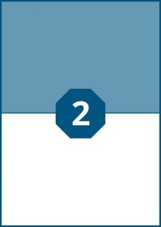 Etikety A4 210,0 x 148,0 2ks