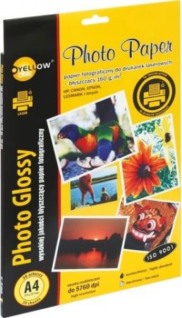 Fotopapír pro laser.tisk A4 160g 20ks lesklý 150-1377