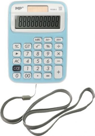 Kalkulačka MP 10 míst modrá PE026-3 blistr